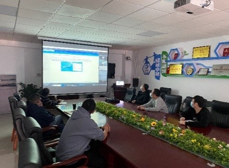 2分公司在线观看培训会议现场