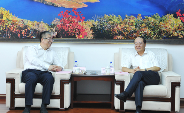 王振才厅长会见交通运输部长江航务管理局党委副书记,长江航道局局长