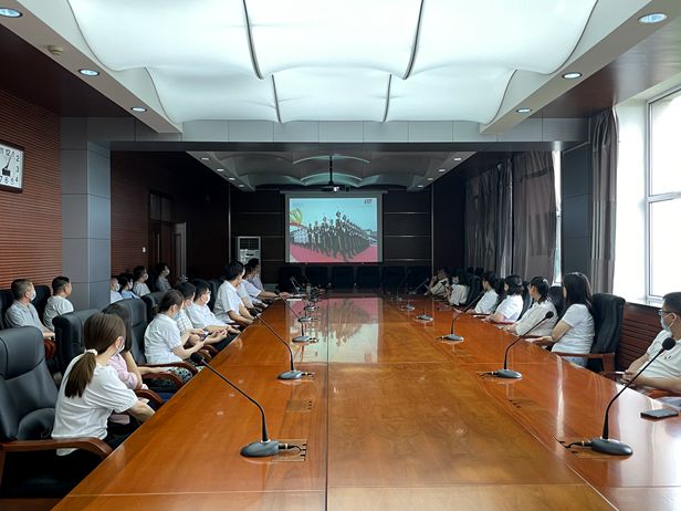 科研所组织全体党员干部集中收看庆祝中国共产党 成立100周年大会直播实况